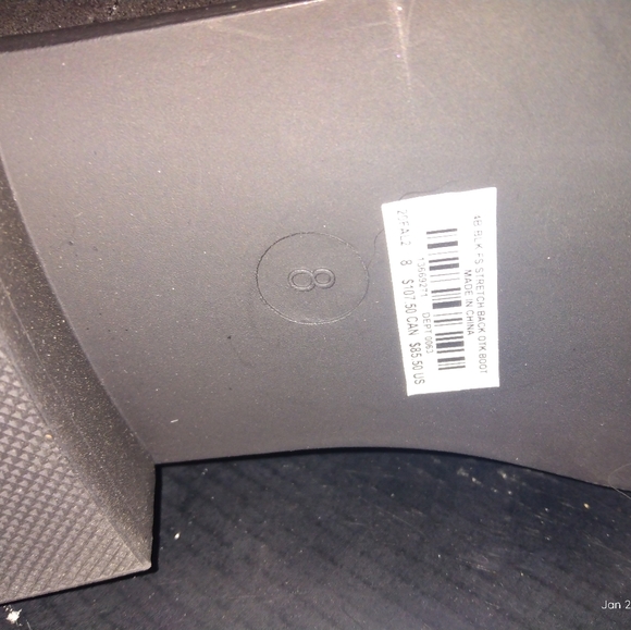 Torrid blk suade plus size 8 knee high  boots - Picture 6 of 10